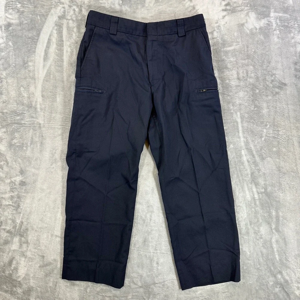Blauer Tactical Cargo Pants Men's Size 36R Dark Navy Wool Blend